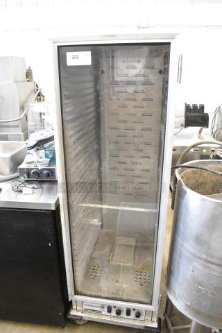 Toastmaster Metal Commercial Heater Proofer on Commercial Casters.