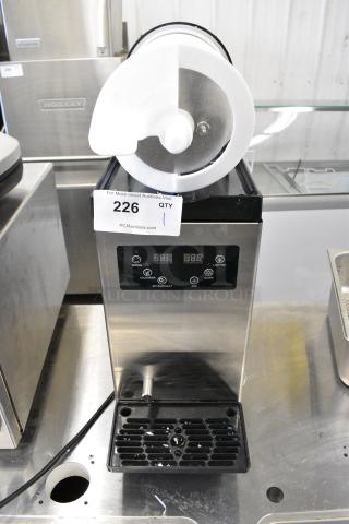 Vevor XN120A Stainless Steel Commercial Countertop Slushie Machine. Missing Hopper. 110 Volts, 1 Phase.
