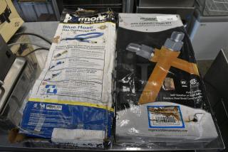 2 BRAND NEW SCRATCH AND DENT! Items Including Regency 600GKM1260 Gas Hose Kit and Dormont Gas Hose Kit. 2 Times Your Bid!