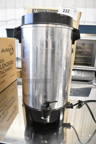 West Bend Metal Beverage Holder Dispenser. 120 Volts, 1 Phase.