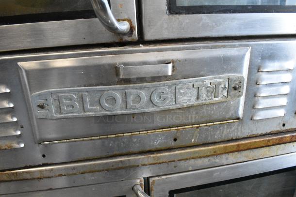 2 Blodgett Stainless Steel Commercial Natural Gas Powered Full Size Convection Oven w/ View Through Doors, Metal Oven Racks and Thermostatic Controls. 2 Times Your Bid! - Image 4 of 18
