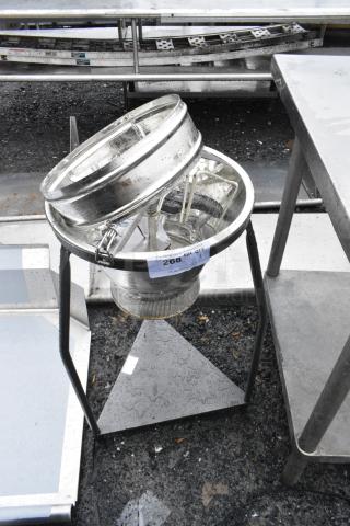 Metal Sifting Unit.