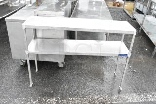 Stainless Steel 2 Tier Over Shelf.