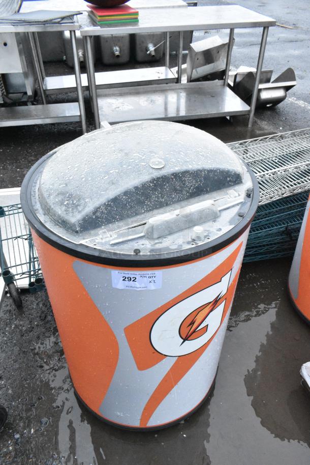 2 Portable Ice Cooler Merchandiser on Commercial Casters. 2 Times Your Bid! - Image 2 of 5