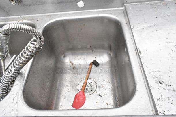 Eagle Stainless Steel 3 Bay Sink w/ Dual Drain Boards. - Image 4 of 10