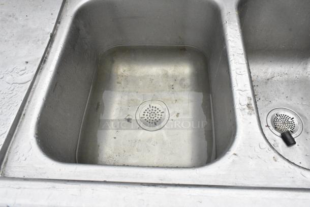 Eagle Stainless Steel 3 Bay Sink w/ Dual Drain Boards. - Image 8 of 10