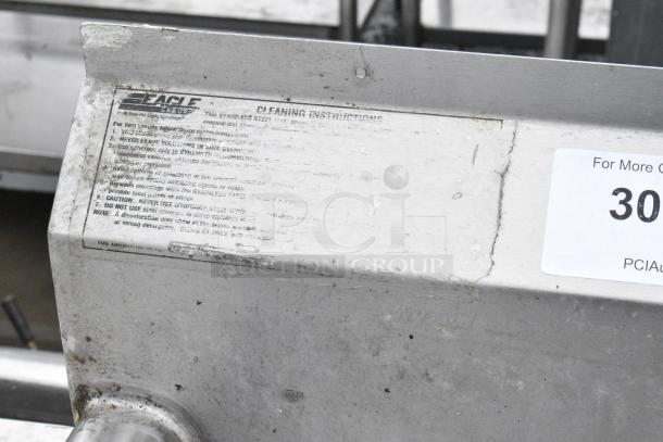 Eagle Stainless Steel 3 Bay Sink w/ Dual Drain Boards. - Image 10 of 10