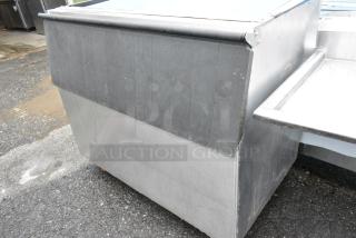 Hoshizaki B-900SF Metal Commercial Ice Bin.