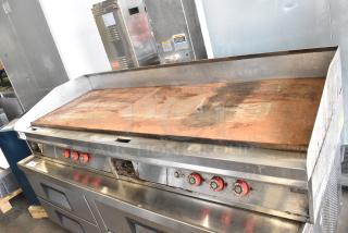 Star 172T Stainless Steel Commercial Countertop Electric Powered Flat Top Griddle. 208/230 Volts, 1/3 Phase.
