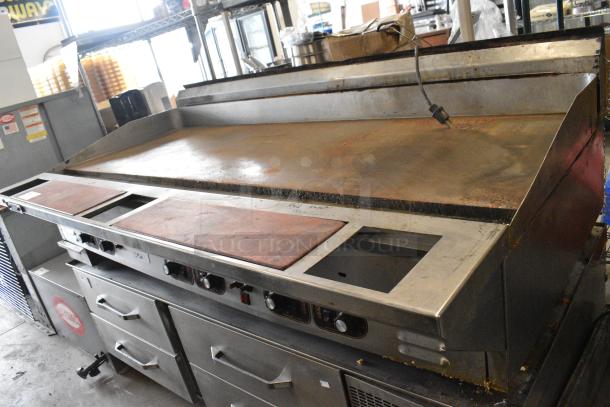 Stainless Steel Commercial Countertop Natural Gas Powered Flat Top Griddle. - Image 11 of 11