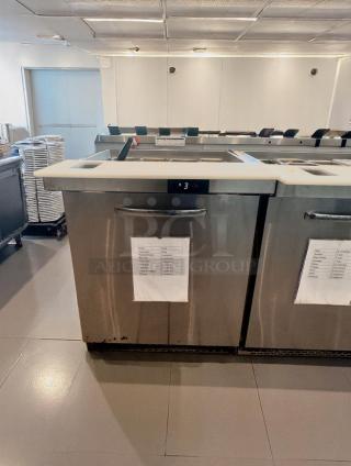 Excellent Condition Refrigerated Sandwich Prep Table – Continental SW27N – 27" – 115V – Fully Tested & Working! – Code BPT 16