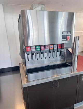 Excellent Condition Soda Fountain Dispenser – Lancer 4800 – 10-Valve – 120V – Fully Tested & Working! –Buyer Must Remove!