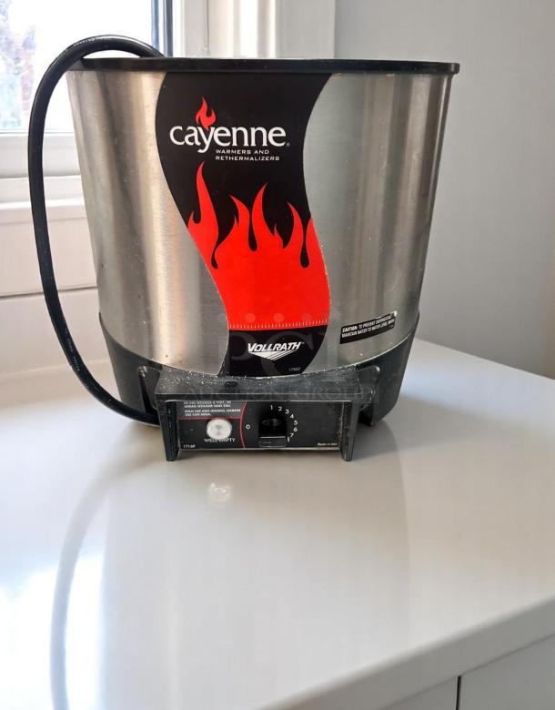 Excellent Condition Countertop Food Warmer – Vollrath Cayenne HS-7 – 7 Qt – 120V – Fully Tested & Working! – Code BPT 21 - Image 4 of 6