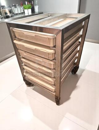 Excellent Condition – HEAVY-DUTY STAINLESS STEEL DOUGH TRAY RACK – Code BPT 17 – Fully Tested & Working! - Item #1182805