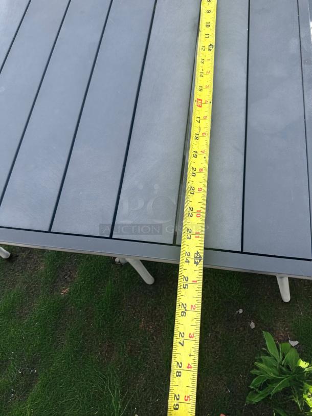 LOT OF 6 – Outdoor Square Patio Tables – Excellent Condition – Code BPT 18 - Image 4 of 5