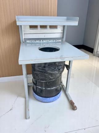 OUTDOOR RECYCLING STATION – Bottle & Can Disposal – Excellent Condition – Code BPT 18