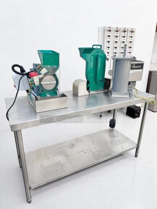 Excellent Condition Cocoa Winnower – CAPCO Model 240-1-50 – 240V Electric – Heavy-Duty Construction – Fully Tested & Working! – Code BPT 18