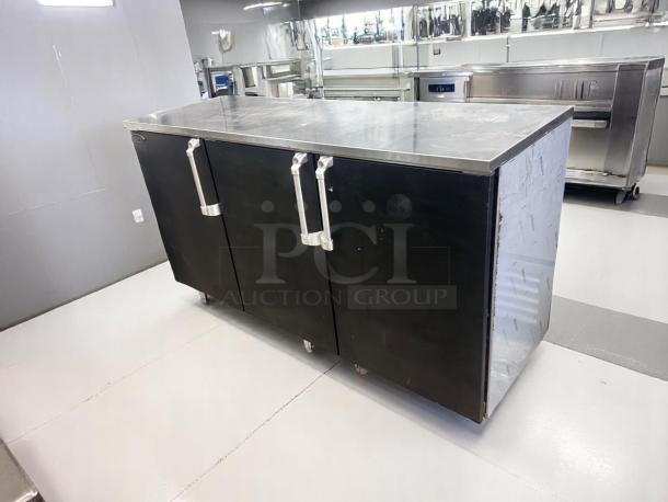Excellent Condition – REFRIGERATED WORKTOP CABINET – Krowne – Approx. 72"W – Triple Door –  Fully Tested & Working! - Image 2 of 5