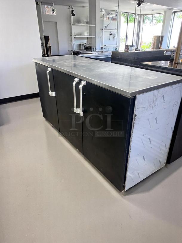 Excellent Condition – REFRIGERATED WORKTOP CABINET – Krowne – Approx. 72"W – Triple Door –  Fully Tested & Working! - Image 3 of 5