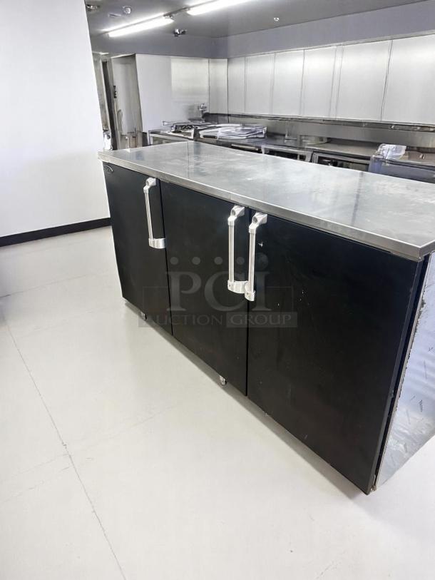 Excellent Condition – REFRIGERATED WORKTOP CABINET – Krowne – Approx. 72"W – Triple Door –  Fully Tested & Working! - Image 4 of 5