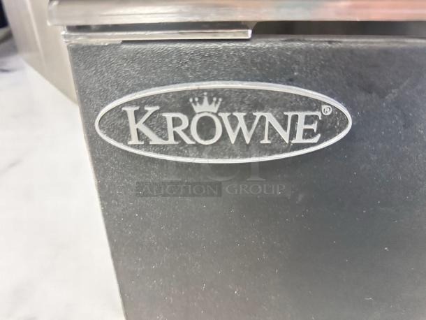 Excellent Condition – REFRIGERATED WORKTOP CABINET – Krowne – Approx. 72"W – Triple Door –  Fully Tested & Working! - Image 5 of 5
