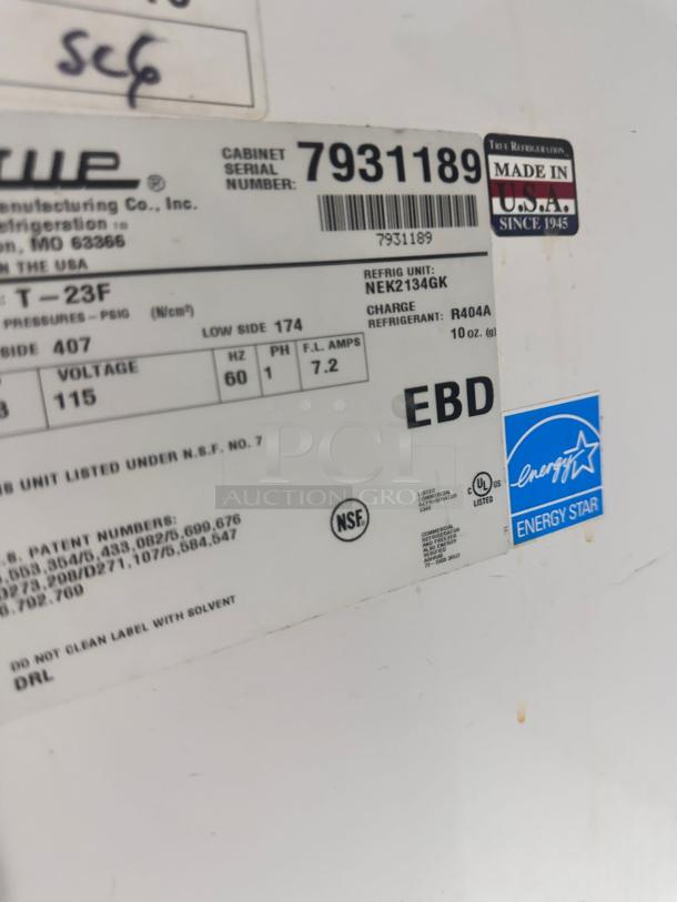 Awesome Condition Reach-In Freezer – True T-23F – Single Door – 115V – Fully Tested & Working! - Image 4 of 5