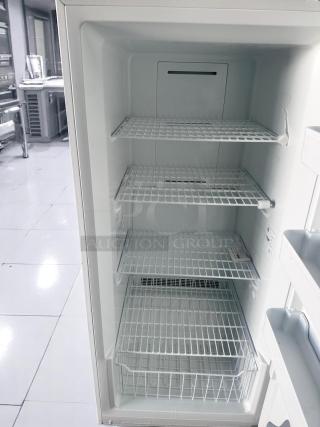 Excellent Condition Upright Freezer – GE Model FUF14QRRWW – 14 cu. ft. – 115V – Fully Tested & Working!