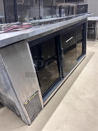 Excellent Condition Back Bar Cooler – True TBB-24-72G-SD – 72" – 115V – Fully Tested & Working!