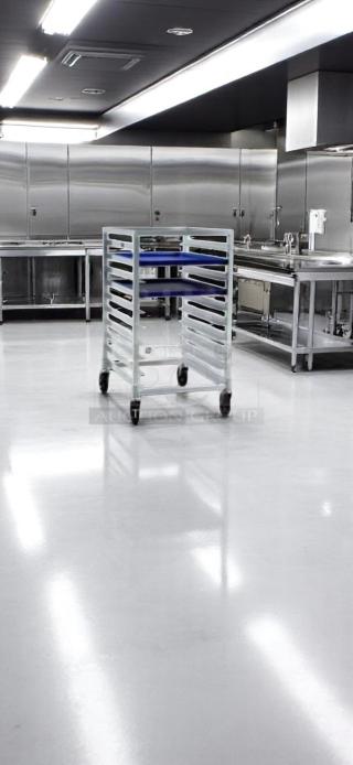 Excellent Condition – ALUMINUM BUN PAN RACK – 10-Slot Mobile – Fully Tested & Working!