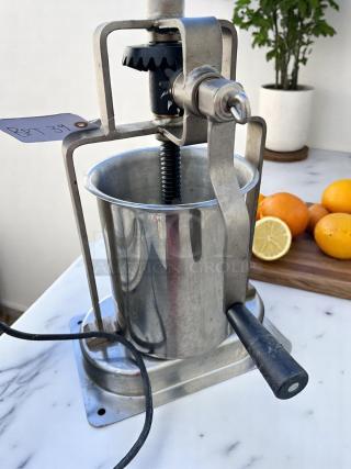Excellent Condition Vertical Sausage/Kebab Press – Kabab-O-Matic – 24" Tall – Fully Tested & Working!