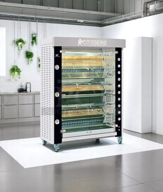 Excellent Condition Commercial Gas Rotisserie Oven – Multi-Spit –  Fully Tested & Working!