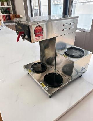 Excellent Condition Wilbur Curtis ALP3GTR12A000 Coffee Brewer – 120V – Fully Tested & Working!