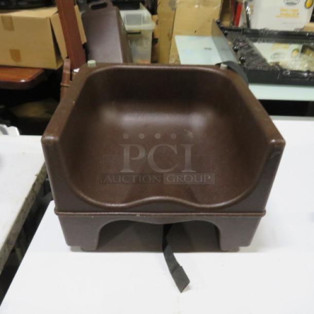 Brown Dual Sided Booster Seat. 2XBID - Image 1 of 1
