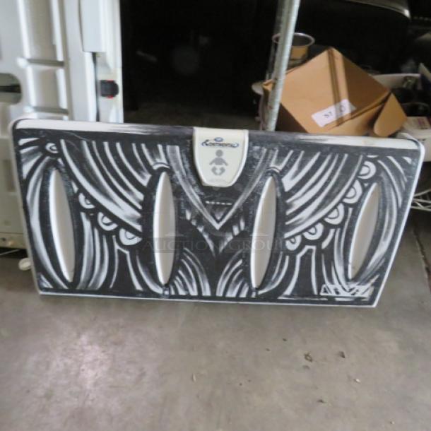 One Continental Wall Mount Baby Changing Station. - Image 1 of 2