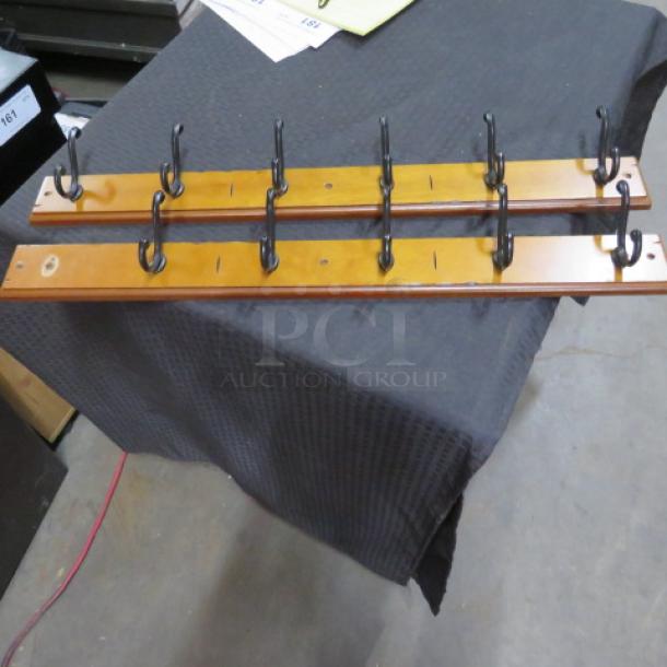 Wooden Coat Rack. 2XBID - Image 1 of 1