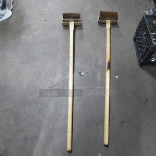 Long Handle Oven Brush. 2XBID - Item #1188219