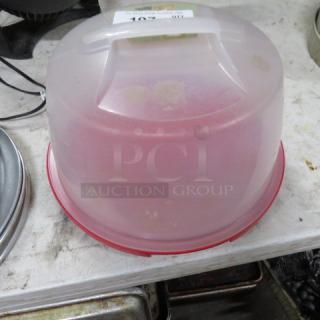 One Poly Cake Cover