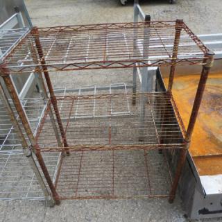 One Metro Shelf With 3 Shelves. 23X13X30