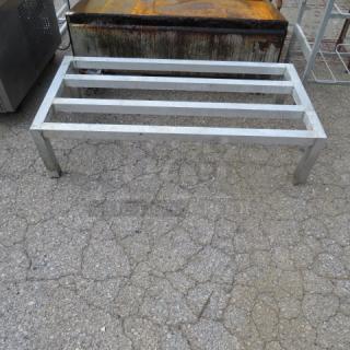 One Aluminum Dunnage Rack. 48X24X12