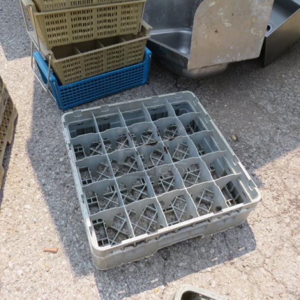 Gray 25 Hole Dishwasher Rack. 2XBID - Image 1 of 1