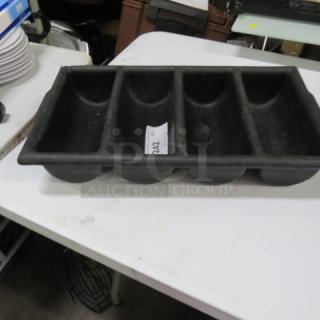 One Flatware Holder.