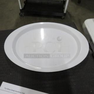 GET Melamine Oval Platter. #OP145. 9XBID