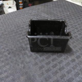 One Lot Of App 40 Black Poly Sugar Pack Holders.