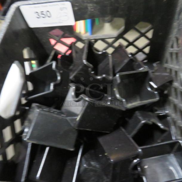 One Lot Of App 40 Black Poly Sugar Pack Holders. - Image 2 of 2