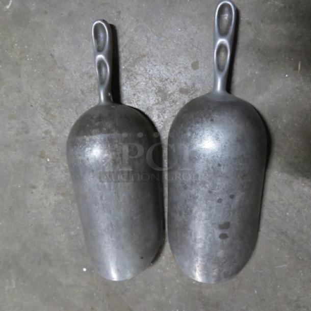 12oz Aluminum Scoop. 2XBID - Image 1 of 1