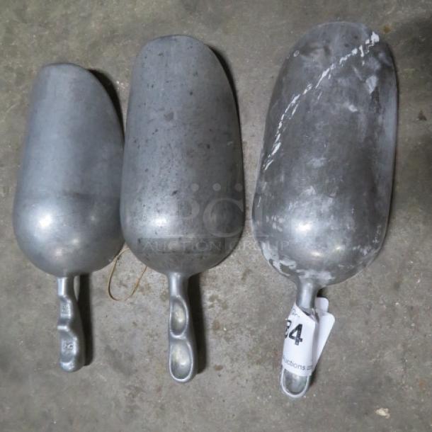 24oz Aluminum Scoop. 3XBID - Image 1 of 1