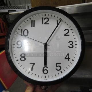 One Wall Clock.