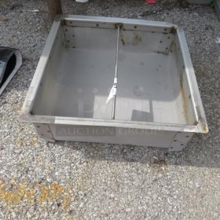 One Mesh Drain Basket. 15.5X5.5X6