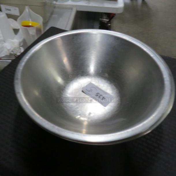 16 Inch Stainless Steel Mixing Bowl. 3XBID - Image 1 of 1