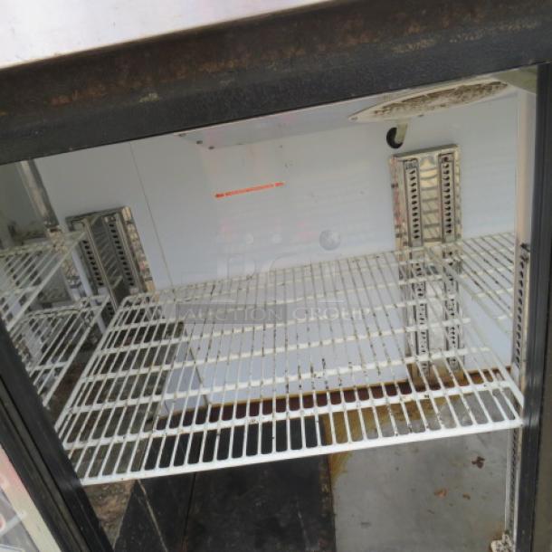 One Turbo Air 2 Door Back Bar Cooler With 2 Racks. 120 Volt. Model# TBB-2SG. 59X27X38. $2966.34 - Image 2 of 2